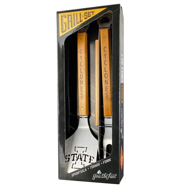 Iowa State Classic 3-Piece BBQ Set